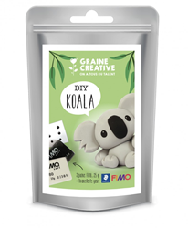 Fimo set de arcilla polimérica koala - set creativo para niños