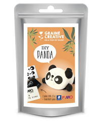 Fimo set de arcilla polimérica - Kit panda creativo para niños