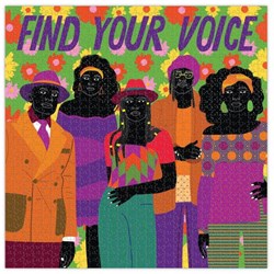 eeBoo puzzle Find Your Voice - 1000 piezas cartón colorido