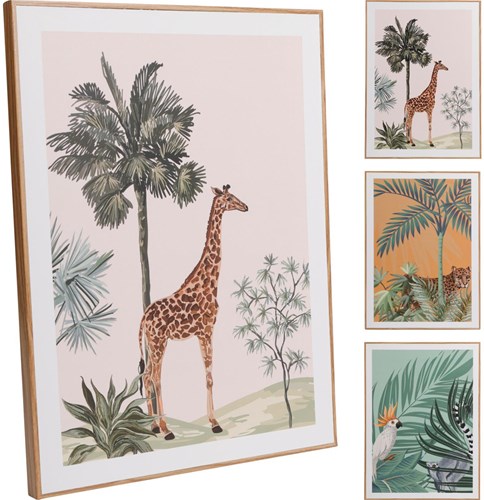 Home & Styling decoración de pared MDF jungla habitación infantil colorida