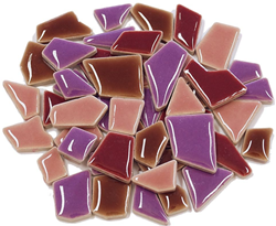 Colourful Mosaics Flip Mini Mix Paars 100 gr