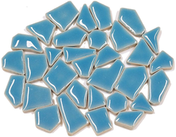 Colourful Mosaics Flip Mini Uni Caribisch Blauw 100 gr