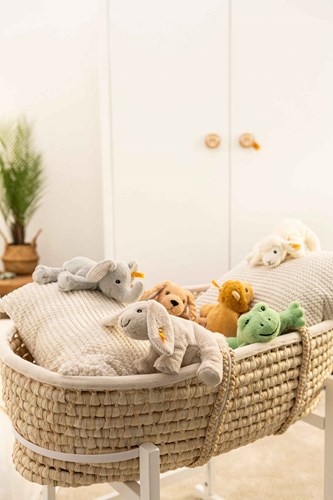 Steiff peluche Soft Cuddly Friends Floppy Trampili elefante - 20 cm gris-2