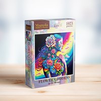 Magnolia puzzle Flower Goddess - rompecabezas 1023 piezas multicolor-2
