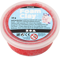 Foam Clay Foam Clay® Glitter Rood 35gr