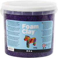 Foam Clay arcilla para modelar morada 560g - juguete creativo para niños