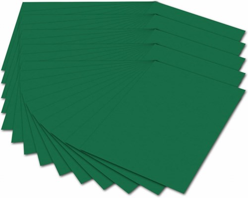 Folia cartulina fotográfica A4 verde pino - 300g 50 hojas manualidades