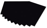Folia papel de dibujo negro A4 130g - 100 hojas papel manualidades