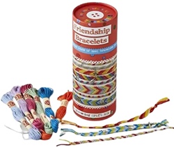 Buttonbag set de pulseras de la amistad - kit creativo para hacer pulseras