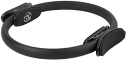 Fitness-Mad aro pilates doble asa negro 36 cm accesorio pilates