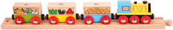 Bigjigs Rail Fruit & Veg Train