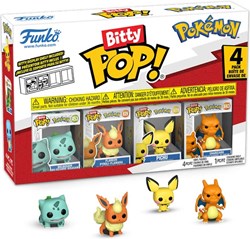 Funko Pokémon Bitty Pop Bulbasaur set de 4 figuras coleccionables