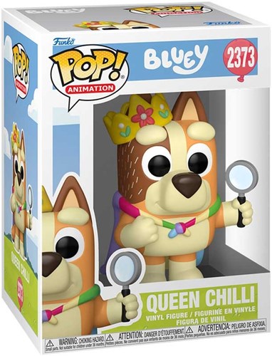 Funko figura Bluey Chili Queen - Juguete Pop Animation