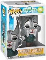 Figura de juego Funko Disney Zootopia 2 Pawbert Lynxley coleccionable