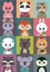 Yazz puzzle Funny Animals - rompecabezas 1000 piezas animales
