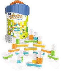 Guidecraft juguete de construcción Grippies Links - juguete magnético educativo