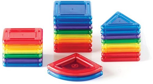 Guidecraft juguete de construcción PowerClix Solid set 24 piezas colorido-2