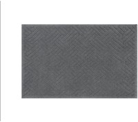 Dutch House alfombra de baño lujo antideslizante baño 50x80cm gris absorbente