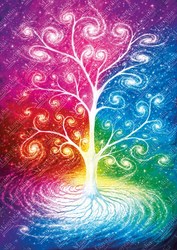 Magnolia puzzle Galactic Tree - rompecabezas de 1000 piezas