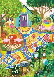 Magnolia Garten Mosaic - 1000 Teile