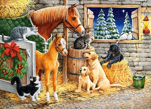 Castorland puzzle Gathering Friends - 300 piezas animales