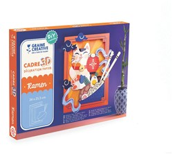 Graine Creative Kit creativo 3D Happy Cat Noodles 34 x 25,5 cm papel