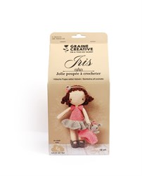 Graine Creative kit de ganchillo muñeca Iris amigurumi - set juguete creativo