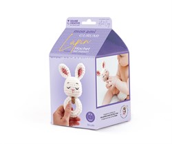Graine Creative kit ganchillo amigurumi sonajero conejo regalo bebé