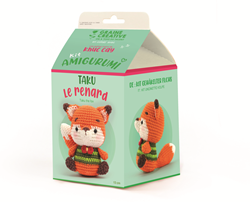 Graine Creative kit de ganchillo amigurumi zorro 13 cm set creativo