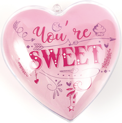 Graine Creative corazón regalo creativo 10x10 cm set manualidades You're So Sweet
