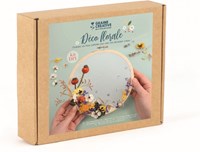Graine Creative kit bordado flores DIY - set creativo decoración