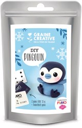 Graine Creative set de arcilla polimérica juguete - Fimo Soft pingüino creativo