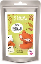 Graine Creative set de arcilla polimérica zorro - manualidades creativas