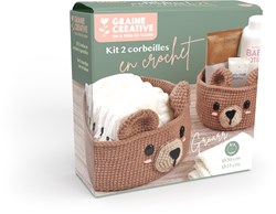 Graine Creative kit de ganchillo cestas osito DIY set - juguete creativo