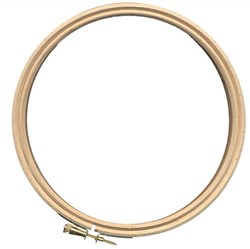 Graine Creative aro de bordado de madera - bastidor 10 cm multicolor