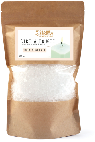 Graine Creative cera vegetal para velas 400gr manualidades creativas
