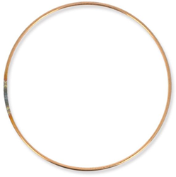 Graine Creative aro metálico 45 cm cobre - material decorativo manualidades
