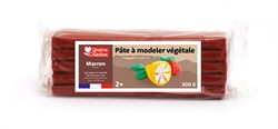 Graine Creative arcilla vegetal 300g marrón plastilina reutilizable
