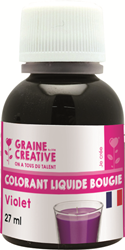 Graine Creative colorante para velas morado 27 ml - colorante líquido