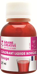 Graine Creative colorante para velas rojo 27 ml - colorante líquido
