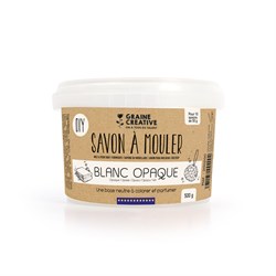 Graine Creative base de jabón blanca 500g - Kit para hacer jabón DIY