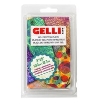 Gelli Arts placa de gel para impresión - placa creativa 7,6x12,7 cm para impresiones únicas