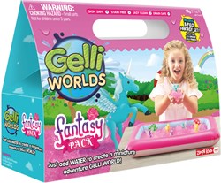 Zimpli Kids Gelli Worlds set de fantasía - juguete sensorial mágico