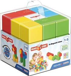 Geomag set de construcción Magicube Green Line 24 piezas juguete magnético