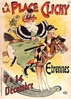 Grafika puzzle Georges Meunier rompecabezas - A la Place Clichy 1897 - 500 piezas