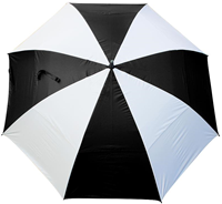 Masters paraguas de golf TourDri protección UV negro-blanco 32 pulgadas
