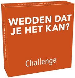 Gift Game Wedden dat je het kan Challenge - Juego de mesa para familia y amigos