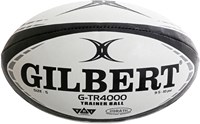 Gilbert balón de rugby entrenamiento G-TR4000 negro talla 3 - balón de entrenamiento