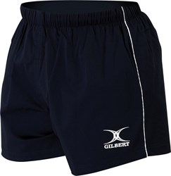Gilbert pantalón corto rugby pantalón deportivo azul - 2xs para adultos