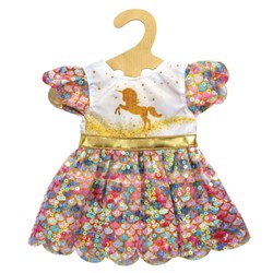 Poppenjurk Unicorn Goldy, 35-45 cm